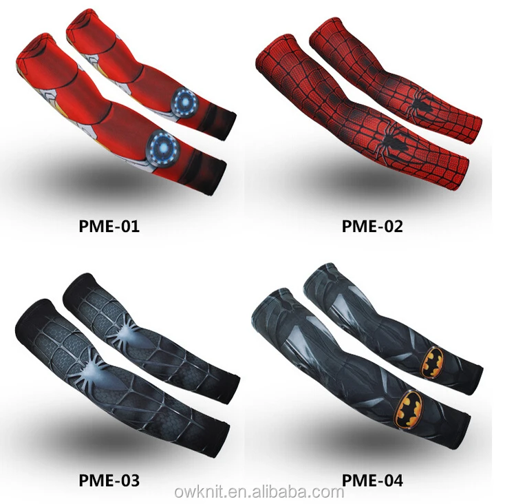 
Acrylic Breathable Long Cooking Cooling Basketball Custom Cycling Heat Compression Sports Arm Sleeve 