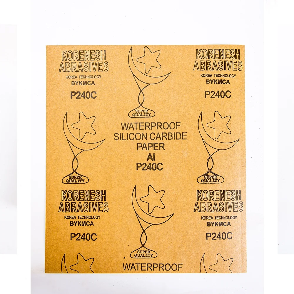 Zhongtai Brand P2000 Super Quality Auto Polishing Sanding Paper