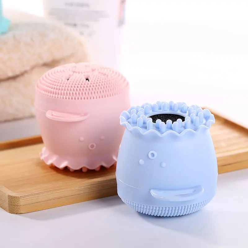
Skin Care Face Wash Cleaning Brush Silicone,Facial Cleansing Face Brush Set Private Label <span style=
