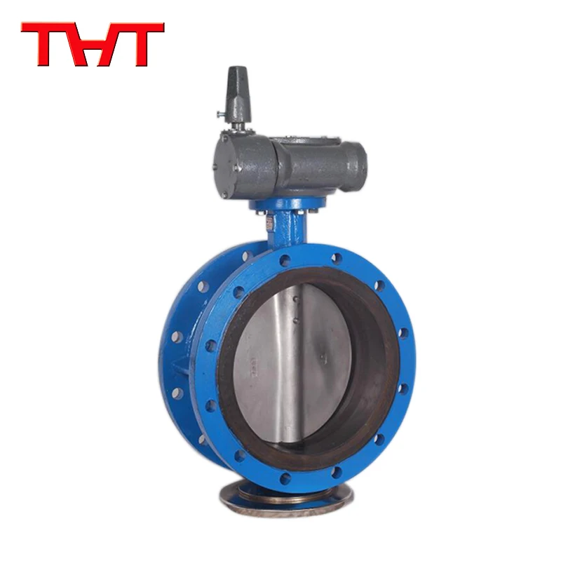 Underground pipe network flange butterfly valve