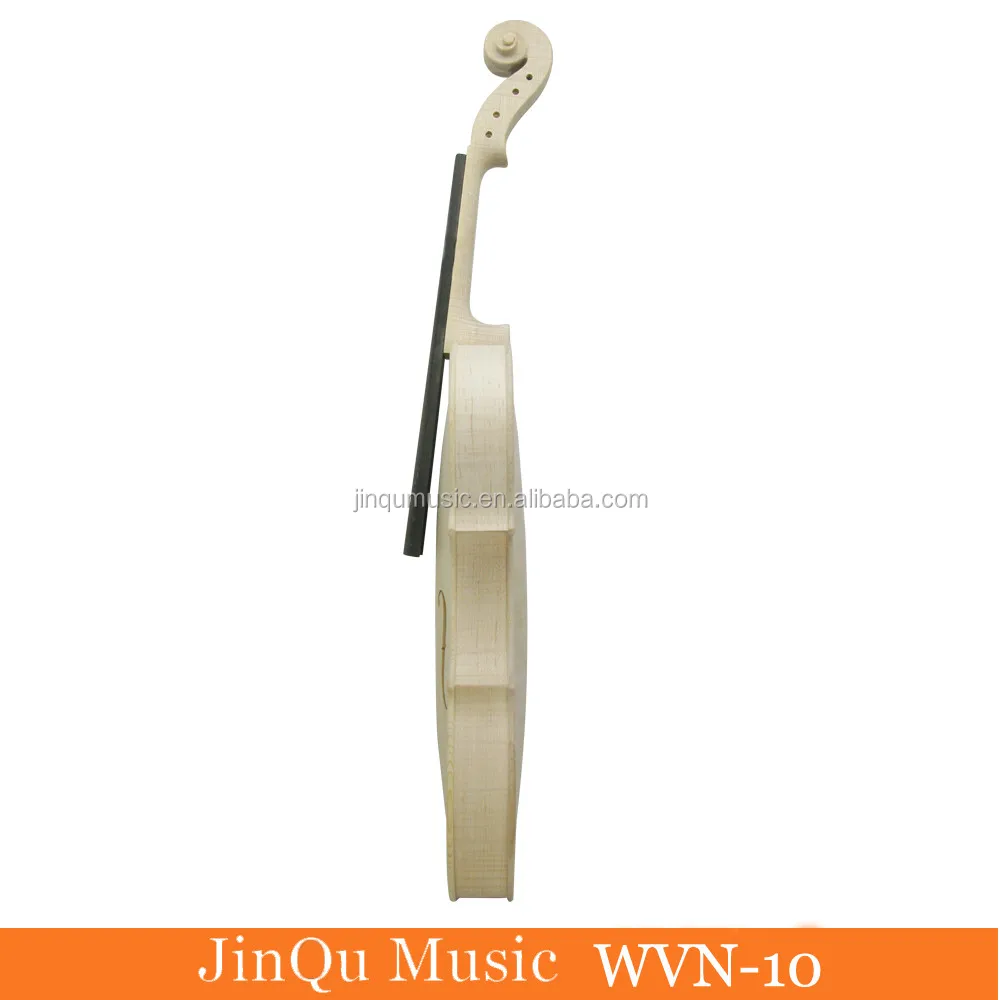 
Jinqu Golden brands of hand crafted unfinished white violin 4/4 