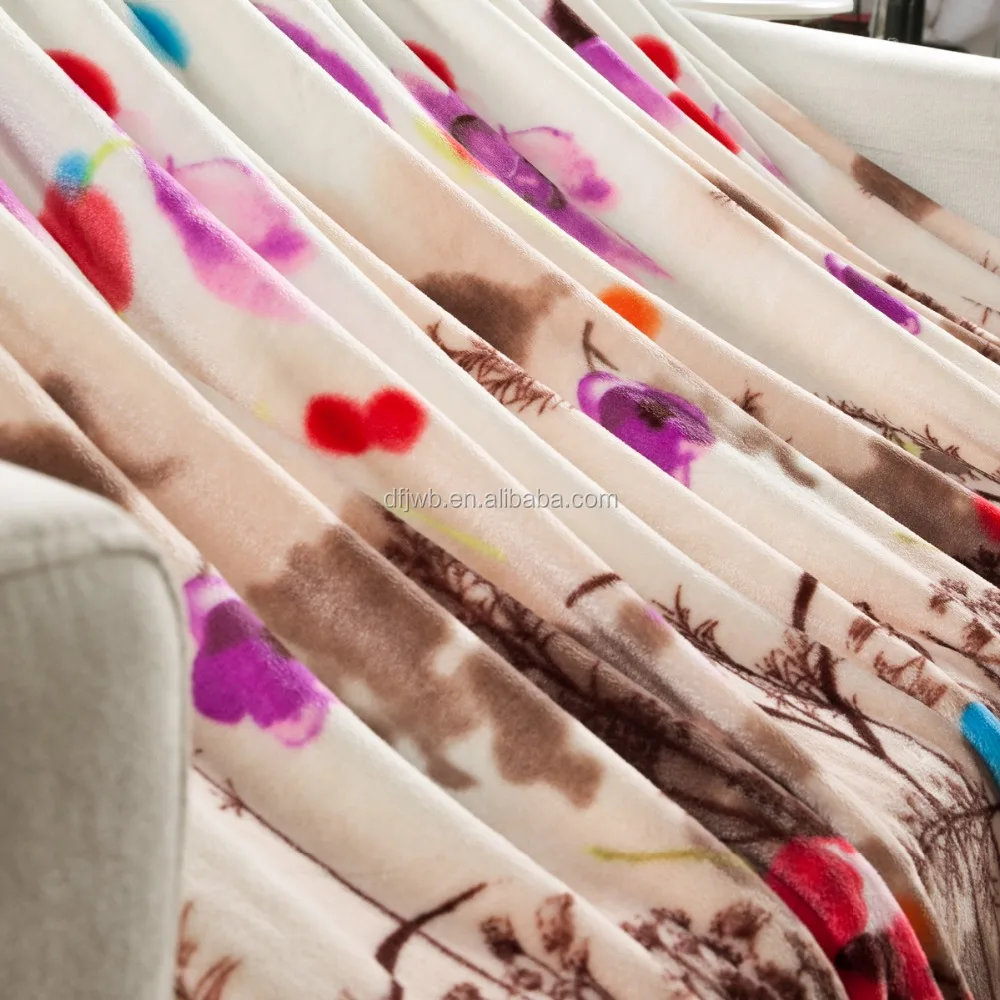 Последние горячие продажи 100% полиэстер фланели плед из флиса