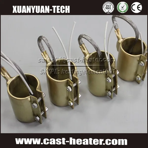 Электрический латунная насадка хомутовый нагреватель