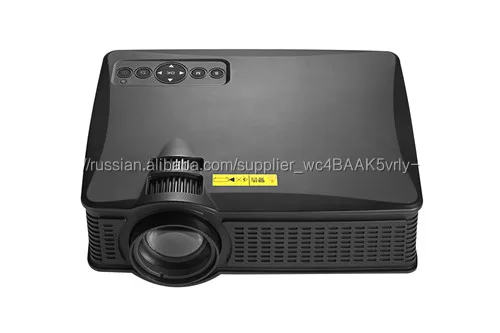 UC46 новейший и лучший проектор 1500 люмен HD мини-проектор SD 50
