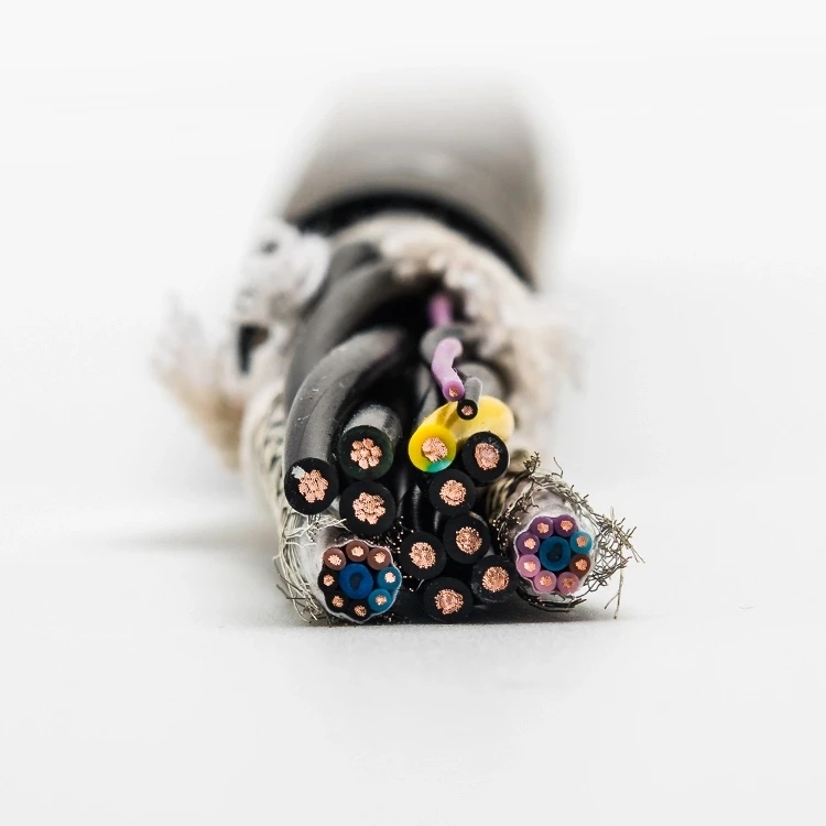 Robotics Control Power Torsion Flex Cable