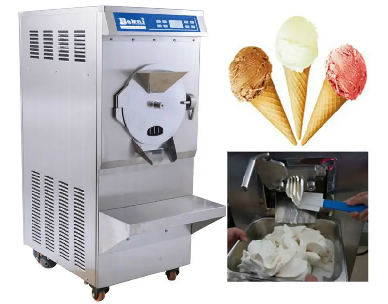 Pasteurization ice cream making machine  / combined gelato batch freezer