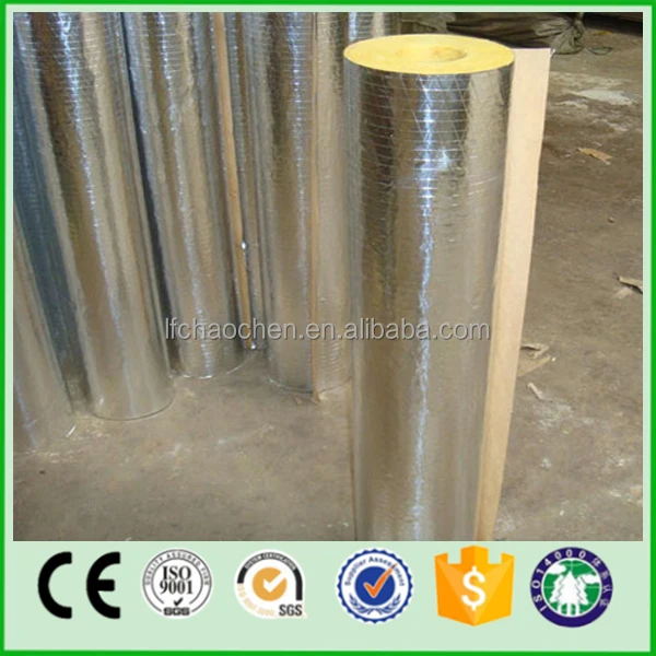 High Temperature Insulation Glass wool Rock Wool pipe insulation