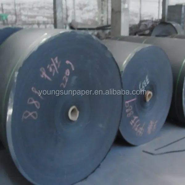 Толстая и ламинированная черная картонная доска/Двусторонняя доска/бумага и бумага