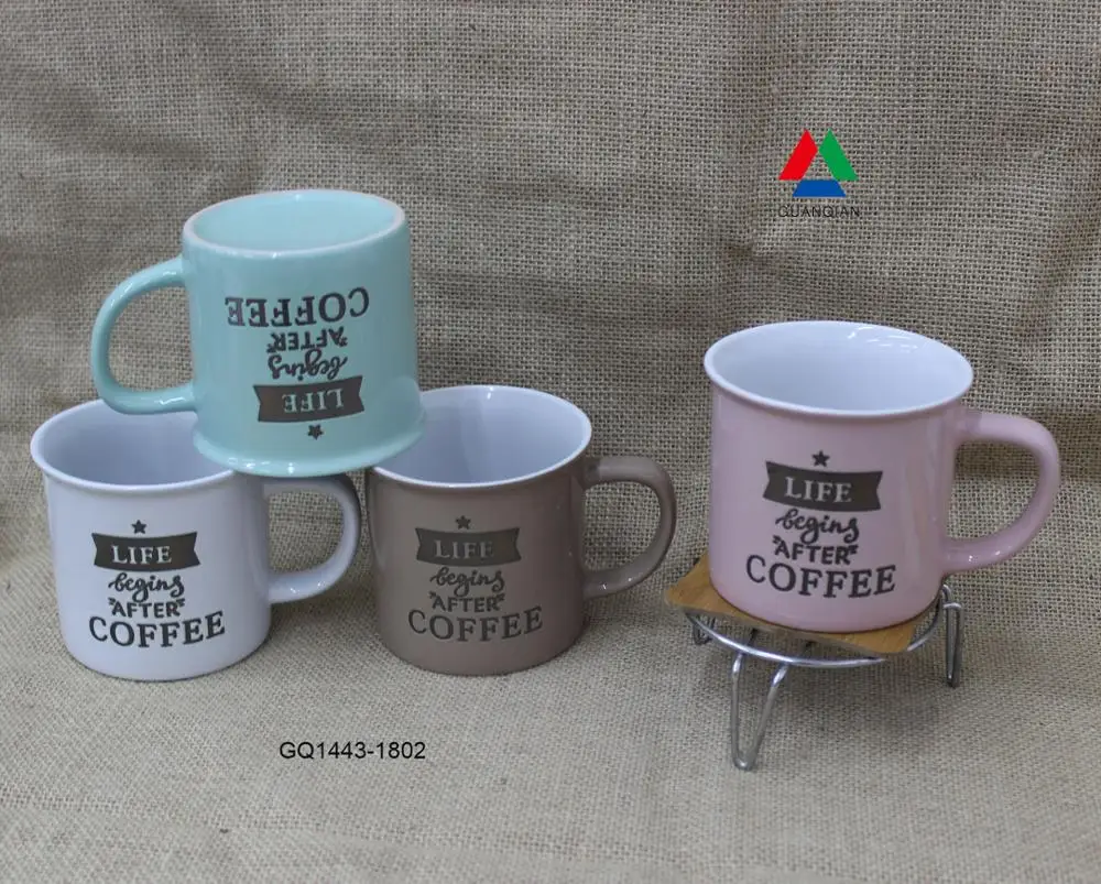 
11oz ceramic mug in I Love You for gift 