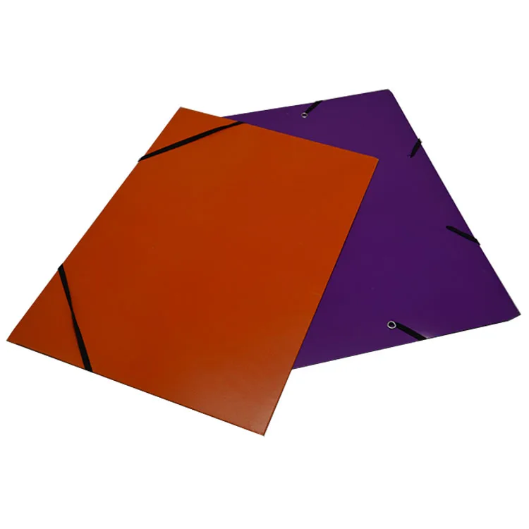 2018 popular new style paper file folder filing products elastic string file folder