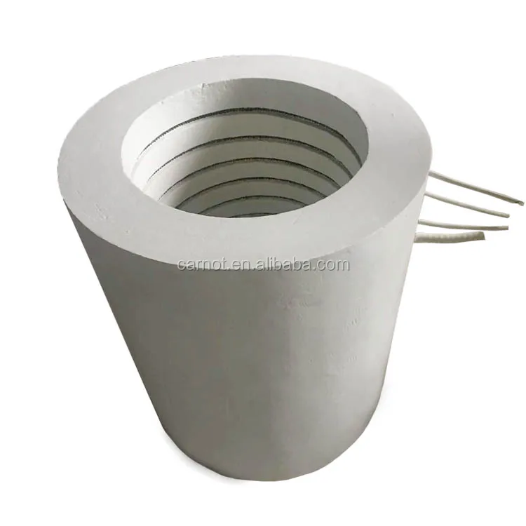 1200 Degree Furnace Spare Parts Ceramic Fiber Chamber for Tube Furnace
