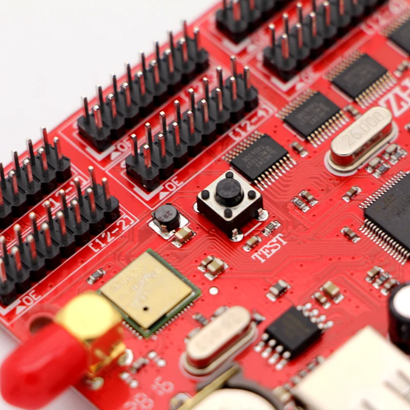 China ZH WiFi Controlled ZH-W4 Led Asynchronous Display Controller for Text Running