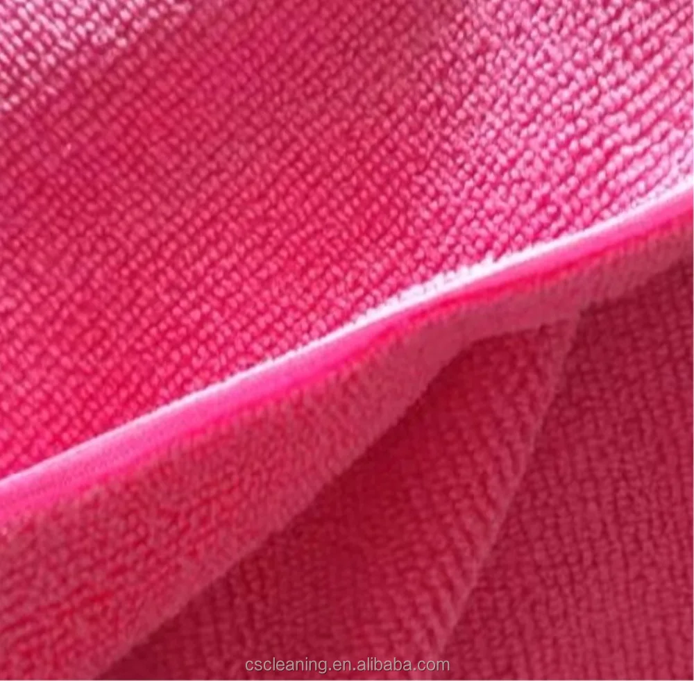 microfiber cleaning towel terry cloth fabric in roll