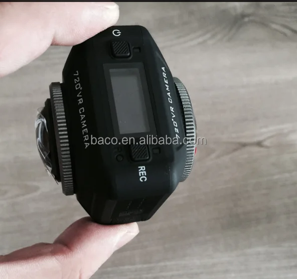 2017 новая модель 360 двойной объектив 720 градусов VR панорамная камера 4K WIFI 360 Экшн-камера