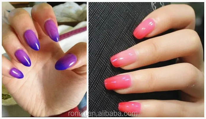 Гель изменения цвета.популярный 66 цветов ногтей шеллак.идеальный гель уф