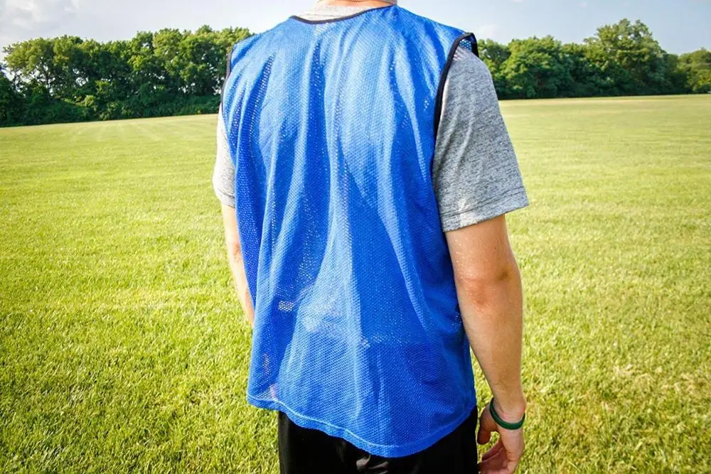 Soccer Training Pinnies/Scrimmage Vests/Sports Bibs 10 packs