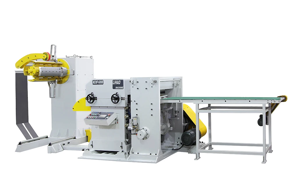 Metal sheet cutting machine plate shear coil cutting line with uncoiler straightener and feeding machine