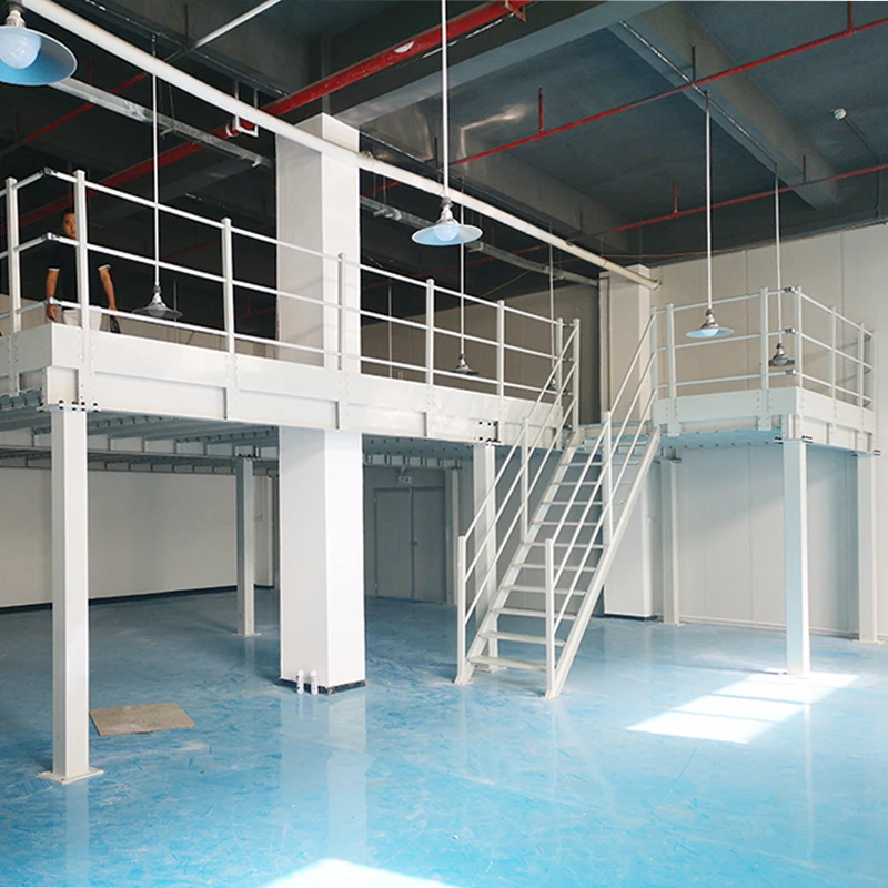 Storage Rack Strong Load Capacity Steel Structure Platform Free Design Factory Direct Sale Metal Heavy Duty