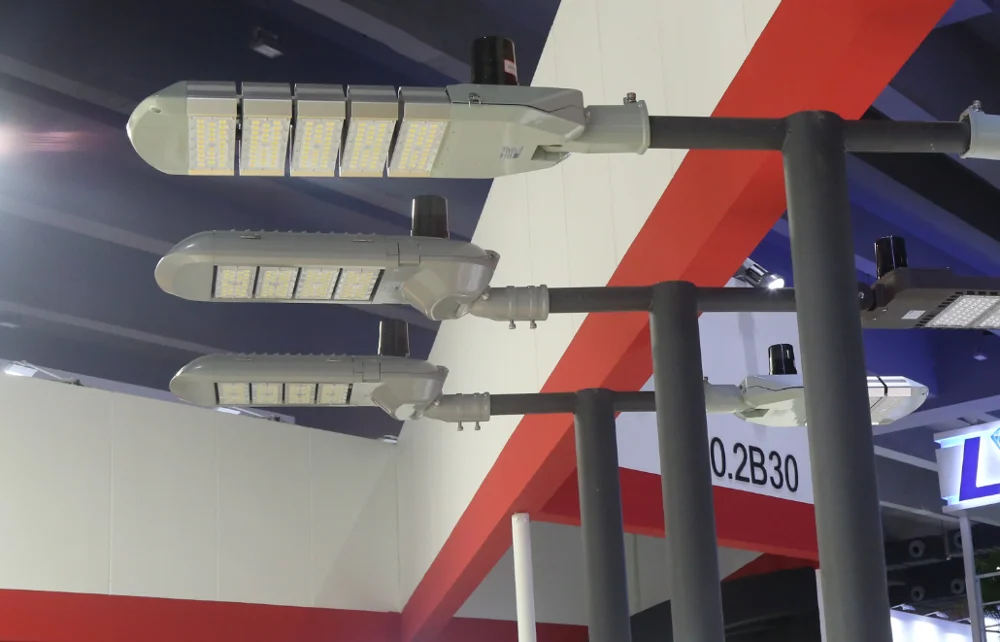 Smart City lora sensors 150 watt led street light With Timer Photocell Function