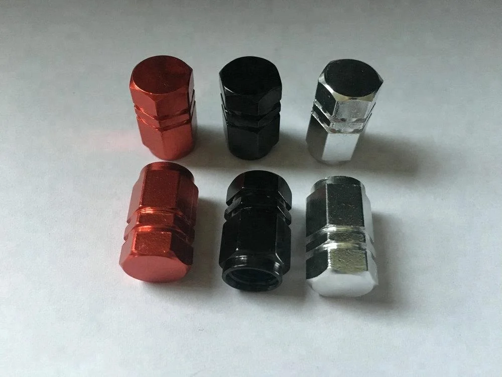 
Cutequeen 28pcs Black Aluminum Tire Rim Wheel Valve Stem Caps - Black Color 