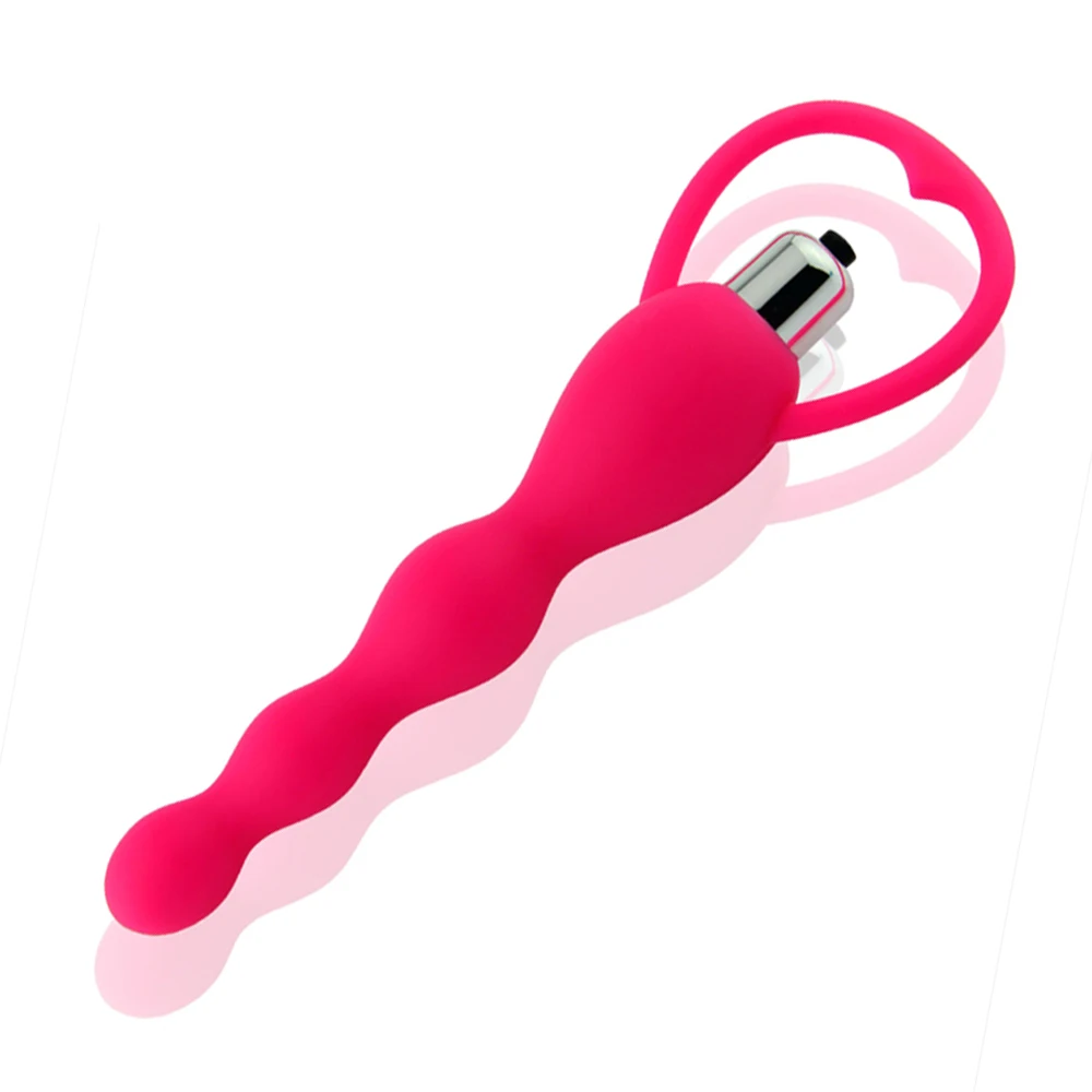 10 Speed Vibration 100% Waterproof Medical Silicone Women Sex Toys Homemade Anal Vibrator