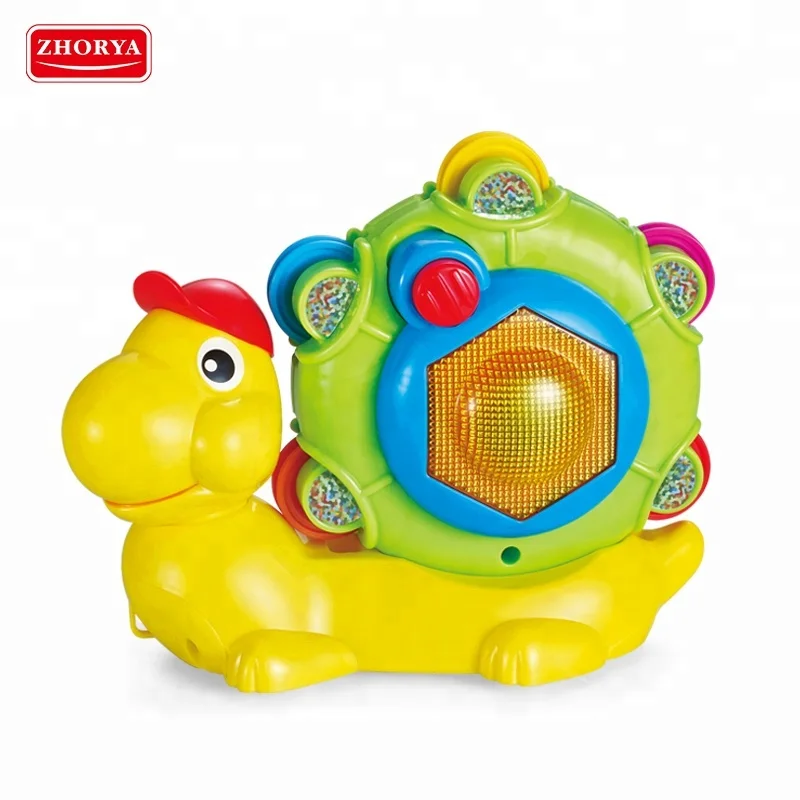 Мини-ТАМБУРИН для детей с электрическим мигающим светом