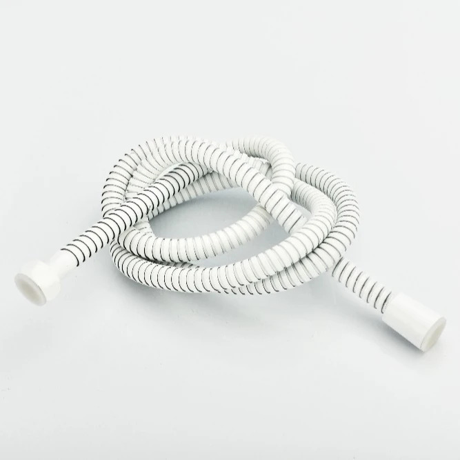 
Doflex white brass plating flexible shower hose 