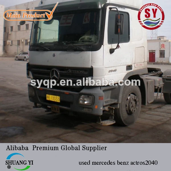хорошие продажи подерёанные mercedes бенз actros2040