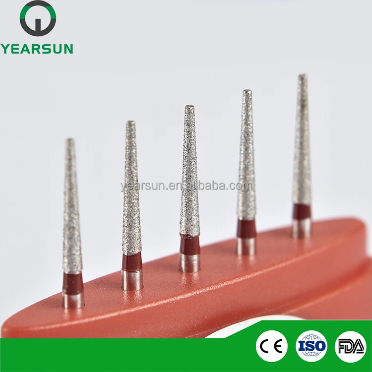 High quality medical instrument MANI high speed dental diamond burs China manufacturer Yearsun