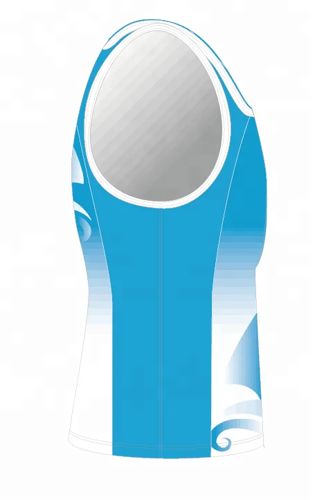 Nice Color Fully Sublimation Customation Touch Football Singlet Green