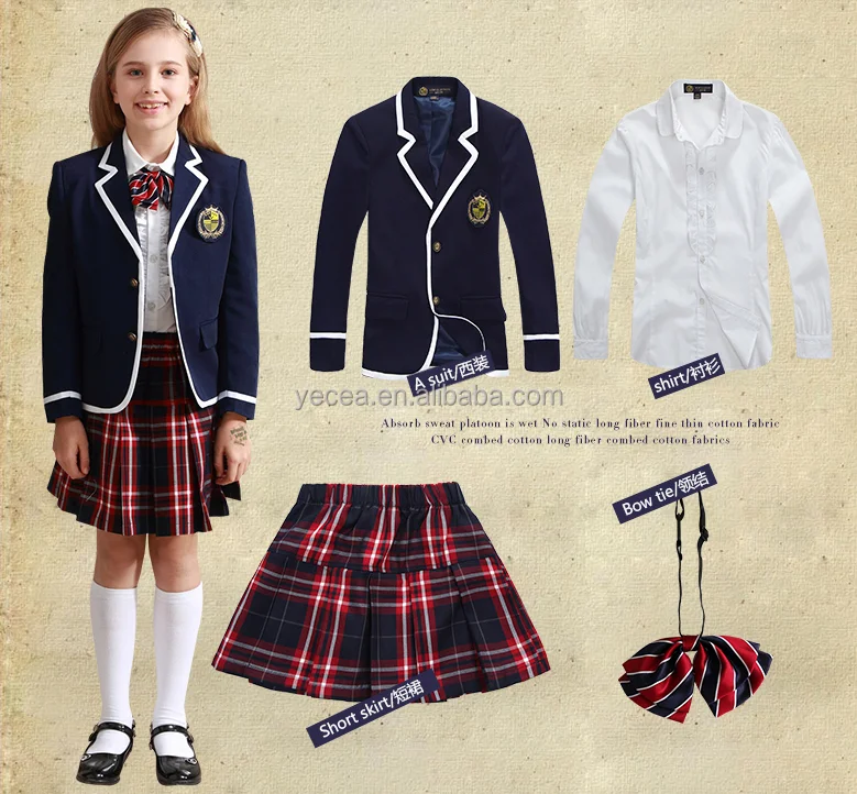 England designs uniform school blazer set for primary school
