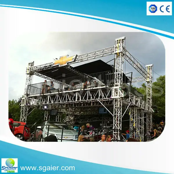 new outdoor steel truss system for event lighting trusses