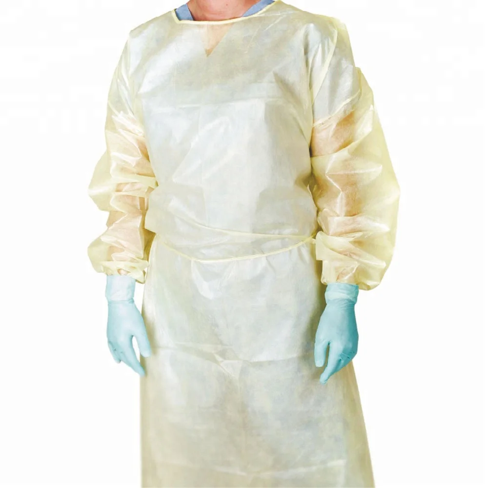 
Disposable Surgical Isolation Patient Gown/ Medical Clothing 