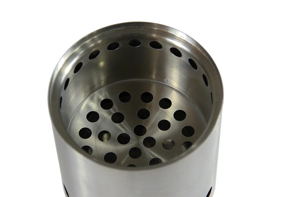 OUTDOOR MINI LIGHTWEIGHT PORTABLE STAINLESS STEEL WOOD BURNING STOVE