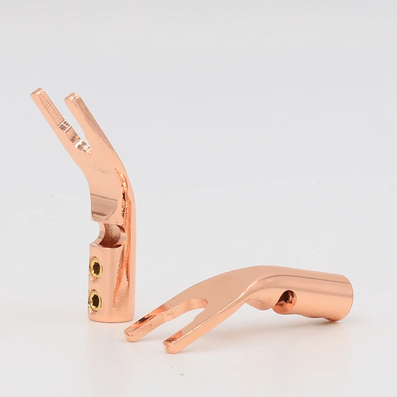 MCA AUDIO OFC Red copper HI-END Speaker Spade Plug