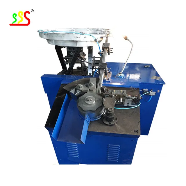 Factory Price Thread Rolling Machine for Nails Nail Making Dark Blue Wooden Case Provided CE ISO 5.5 KW CN;ANH Engine 380 V SSS