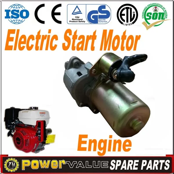 запасных частей 2014 электрический запуск двигателя для бензиновых двигателей