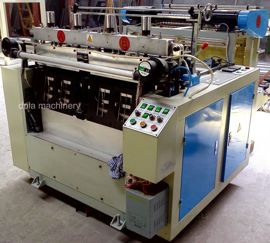 
Bottom Sealing Heat Cutting HDPE LDPE Plastic Bag Making Machine Price 