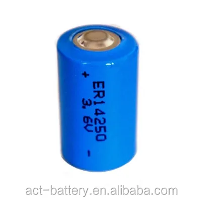 
3.6v 1/2 aa ER14250 Half AA Lithium Battery Non Rechargeable for Merters Sensors Locks 