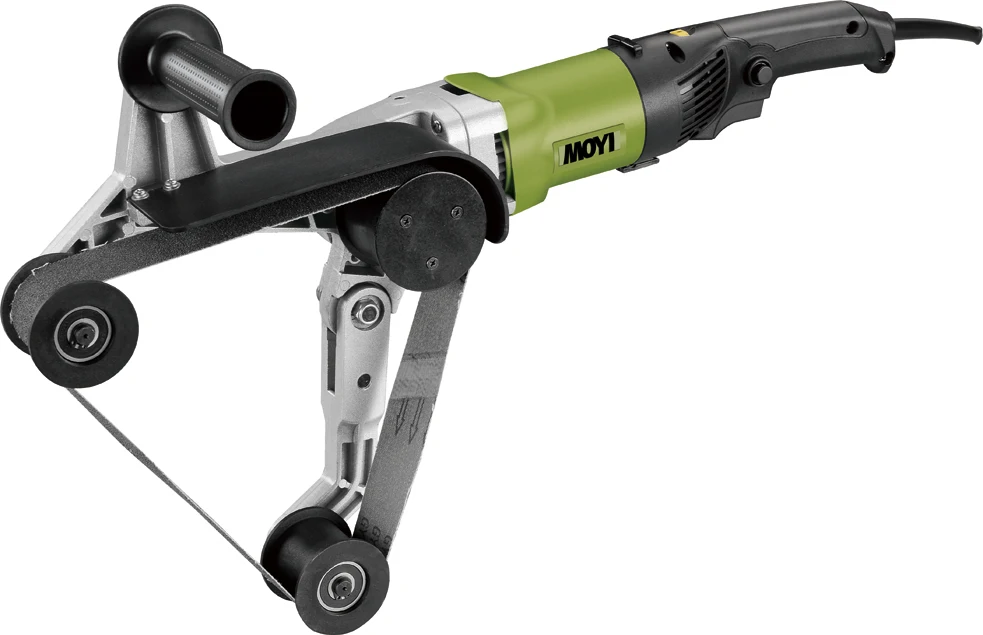 230-240V/120V 400W Welding Machine Cordless Metal Belt Sander Pipe Polisher Tube Belt Polisher