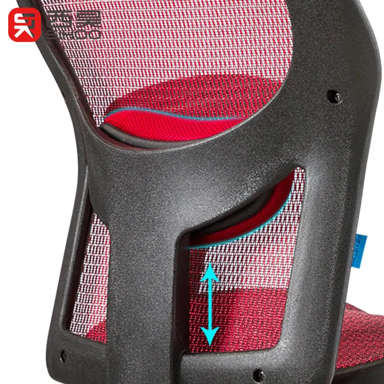 Высокое качество Прочный Поворотный эргономичный исполнительный Регулируемый офисный стул с колесами