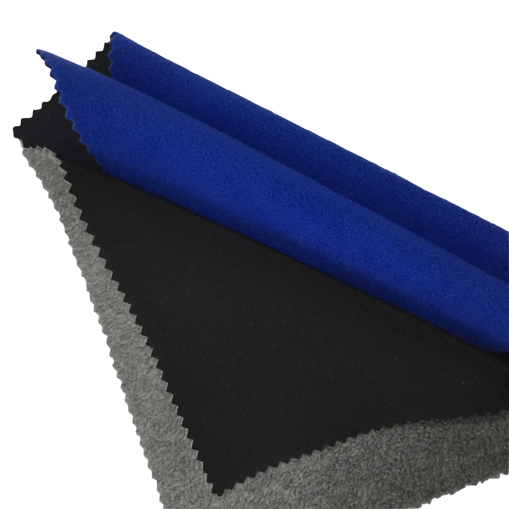 
Hot sale waterproof polyester polar fleece bonded fabric 