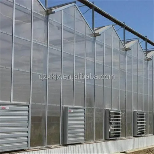 Горячая Распродажа, сельскохозяйственная теплица из поликарбоната с солнечной панелью