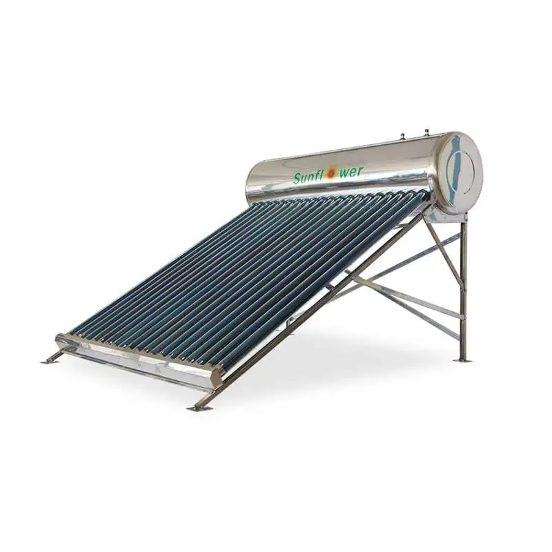 SFA47185818 180L Compact Non Pressure Solar Water Heater  with Food Grade SUS304 Stainless Steel Tank for Domestic Hot Water