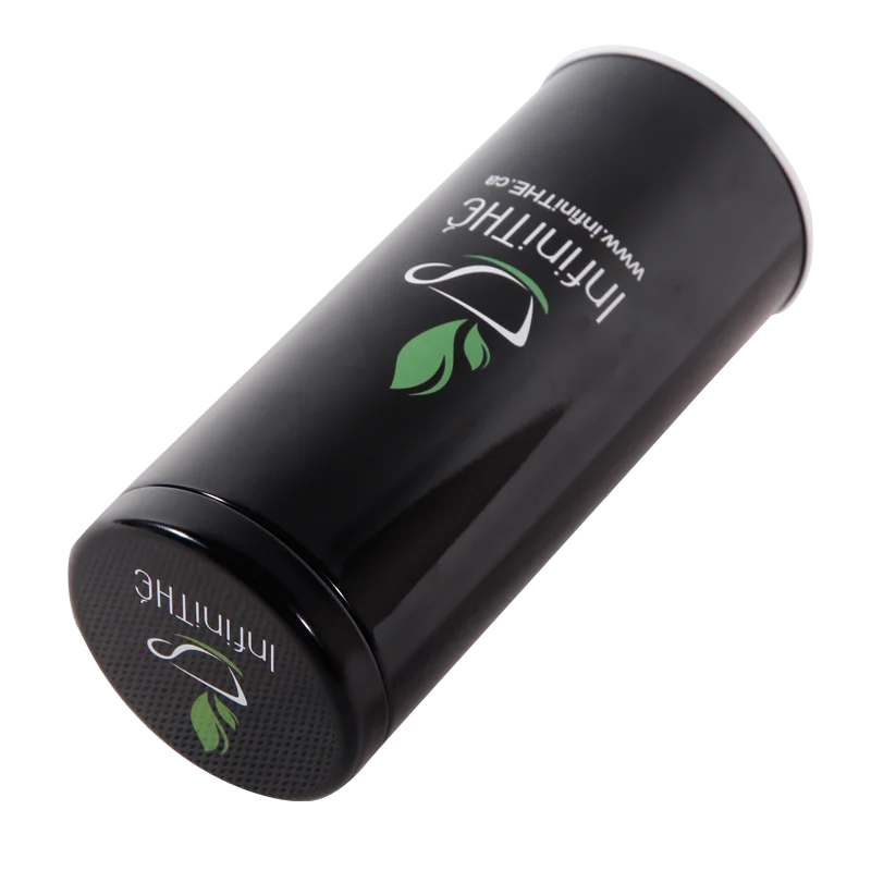 2022 hot sale cylinder gift tin container for coffee can tin packaging