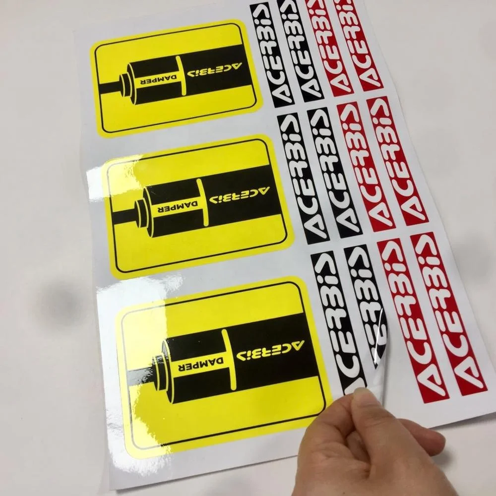 OEM виниловая высекающая Водонепроницаемая напечатанная на заказ Автомобильная наклейка для автомобилей на открытом воздухе