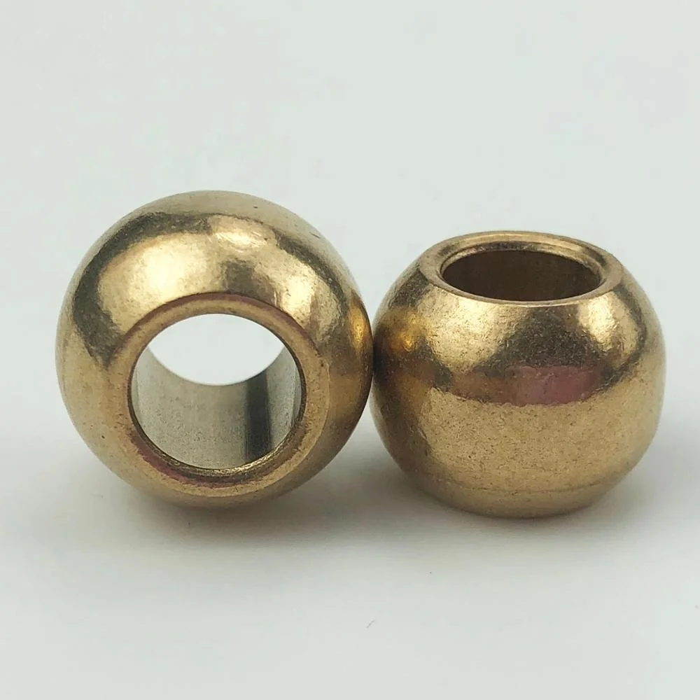 Mold extrusion ball bushing sintered oil impregnated brass fan motor bush