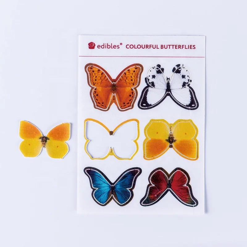 EDIBLE CUPCAKE TOPPERS WAFER RICE PAPER CAKE