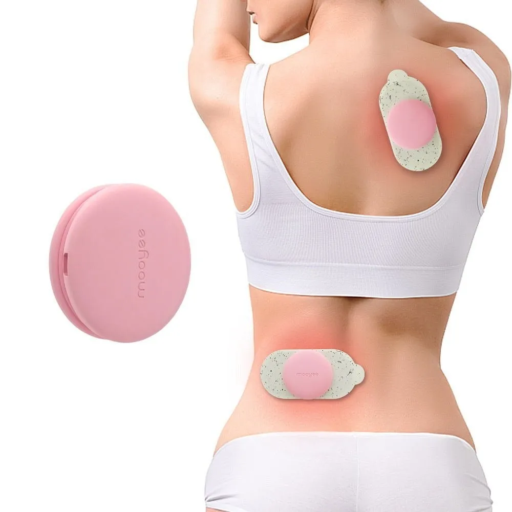 Mooyee Smart portable Wireless TENS / EMS Massager with App for body health care EMS muscle stimulator mini tens massager