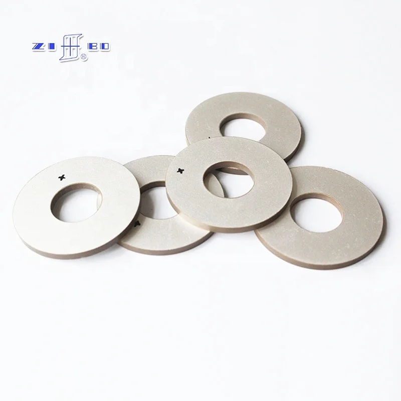 Customized Different Size Ultrasonic Piezoelectric Ring Pzt Piezo Ceramic disc Piezo Ceramic for Cleaning ring and welding ring